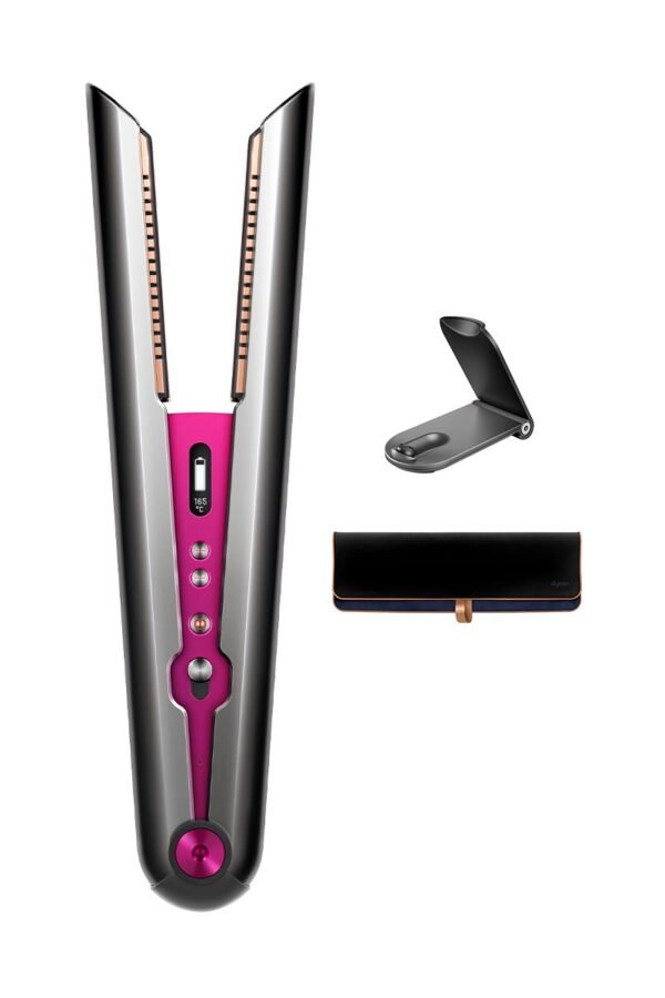 Dyson Corrale Hair Straightener | 413085-01 | Black Nickel / Fuchsia